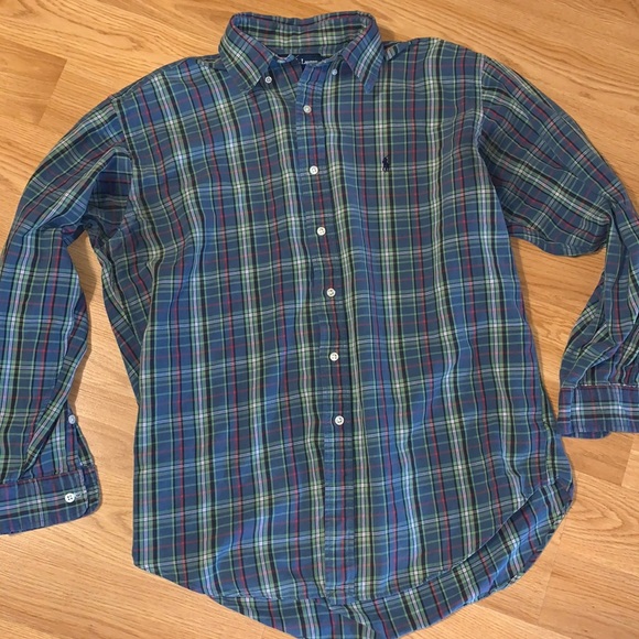 Ralph Lauren Other - Men’s M Ralph Lauren Plaid Button Up